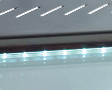 LED Illumination | NW-ARC370Y cake display showcase